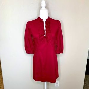 Elle cranberry dress
